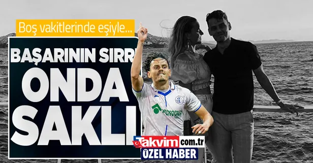 İşte Enes Ünal'ın başarısının sırrı! Boş vakitlerinde eşi Lisa Smellers Ünal ile birlikte...
