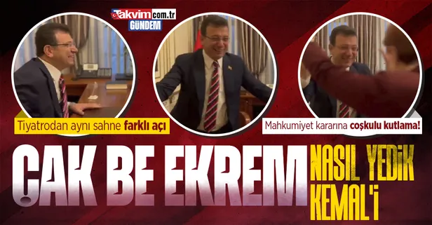 Hapis cezasına sevindiler! Meral Akşener ve Ekrem İmamoğlu'nun tiyatrosu gündem oldu! Çak...