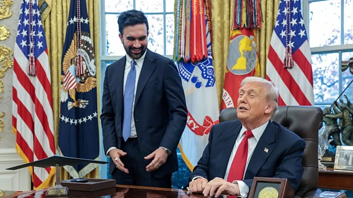 Trump ile Mamdani ilk kez yüz yüze görüştü!