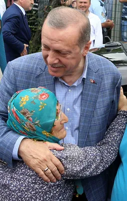 Artvin'de Cumhurbaşkanı Erdoğan'a sevgi seli