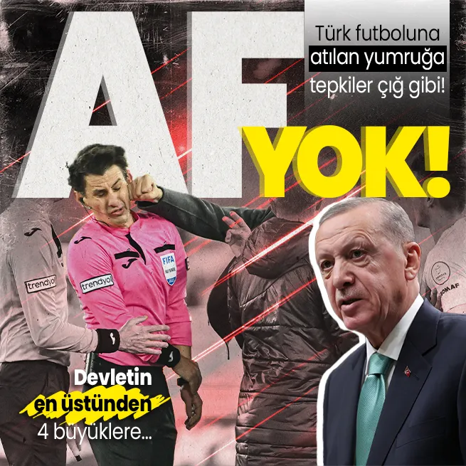 Başkan Erdoğandan Halil Umut Melere saldırıya sert tepki: Şiddetin Türk sporunun içinde barınmasına asla izin vermeyeceğiz