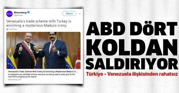 ABD Venezuela altınlarının Türkiye’ye gelmesinden rahatsız