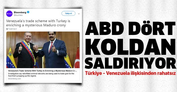 ABD Venezuela altınlarının Türkiye'ye gelmesinden rahatsız