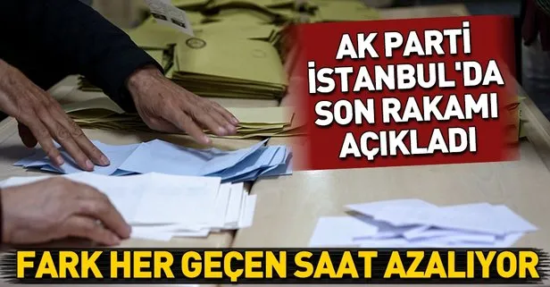 İmamoğlu ile Yıldırım arasındaki fark azalıyor! AK Parti İstanbul’da son rakamı açıkladı
