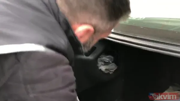 Adım adım takip! Otomobilin her yerinden tabanca çıktı - 9