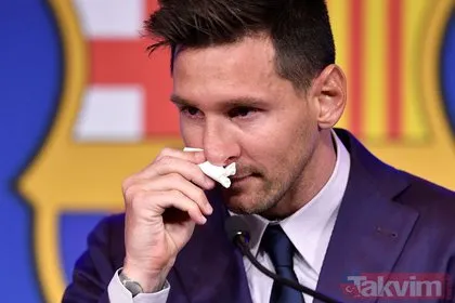 Messi Barcelona’ya gözyaşları içinde veda etti: Ayrılmaya hazır değilim