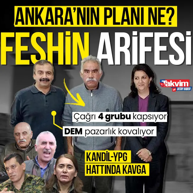 Öcalanın PKKyı fesih çağrısı 4 grubu kapsayacak! Kandil YPGyi sıkıştırıyor... DEM pazarlık kovalıyor | Ankaranın planı ne?