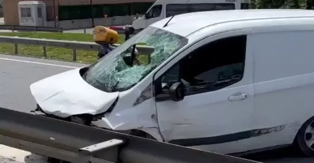 İstanbul’da emniyet kemeri takmadı: Otomobilin camından fırladı