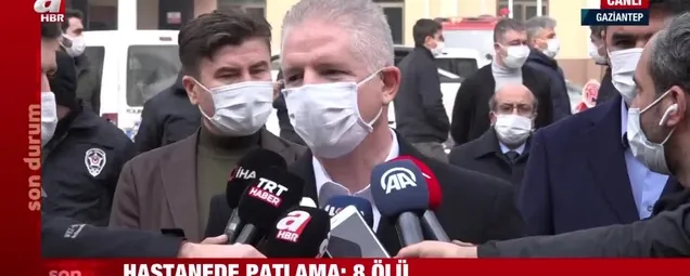 Hastanede yangın neden çıktı? Patlamanın nedeni ne? Gaziantep valisi açıkladı