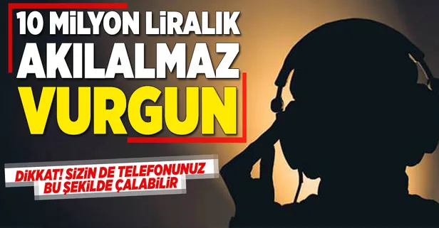 10 milyon liralık akılalmaz vurgun!