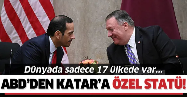 ABD'den Katar'a askeri anlamda özel statü