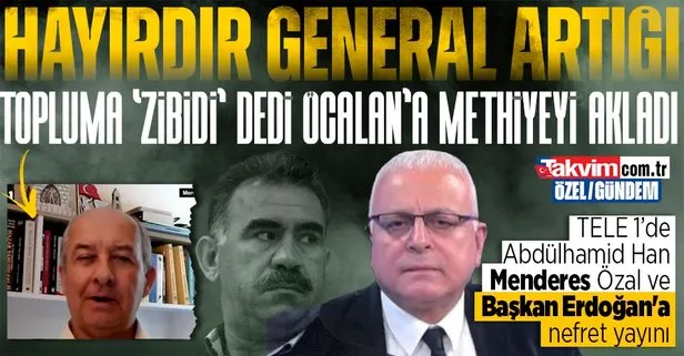 Fondaş TELE 1’de skandal! Merdan Yanardağ’a ’Öcalan’ tutuklaması üzerinden Abdülhamid Han, Menderes, Özal ve Başkan Erdoğan’a nefret yayını