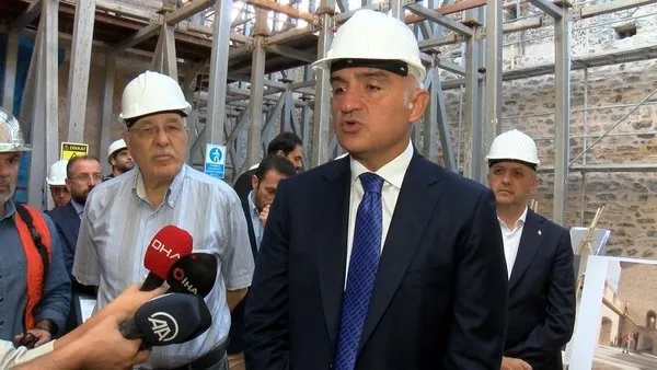 Kız Kulesi'ndeki çalışma ne zaman bitecek? Bakan Mehmet Nuri Ersoy'dan inceleme-2
