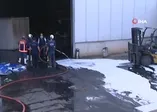 Ankara'da fabrika yangını!