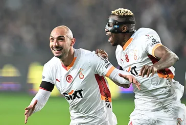 Ahmed Kutucu Galatasaray'da ilk golünü attı