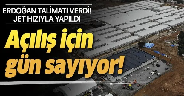 Son dakika: Sancaktepe’deki pandemi hastanesi açılış için gün sayıyor! Erdoğan’ın talimatıyla başlamıştı...