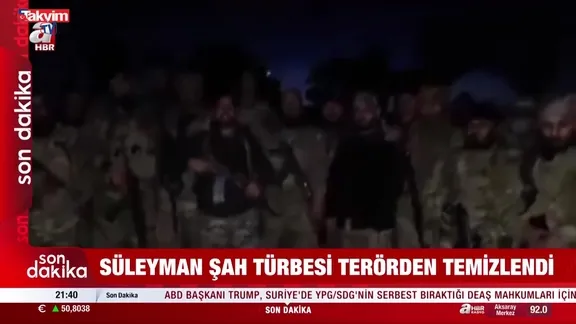 Süleyman Şah Türbesi terörden temizlendi