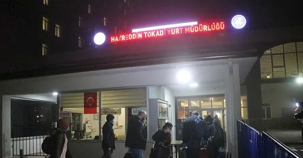 Son dakika: Koronavirüs önlemleri kapsamında yurt dışından gelen 130 kişi Bolu'da yurda yerleştirildi