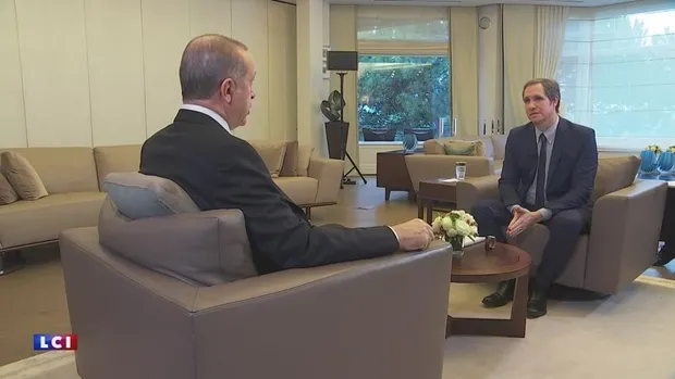 Cumhurbaşkanı Erdoğan Fransız basınına konuştu-1