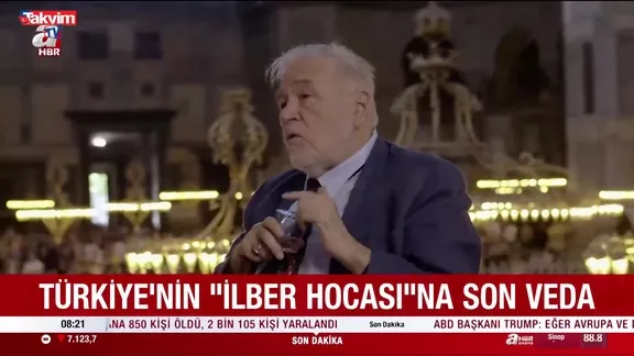 İlber Ortaylı'nın cenaze programı belli oldu: Galatasaray Üniversitesi'nden Fatih Camii haziresine