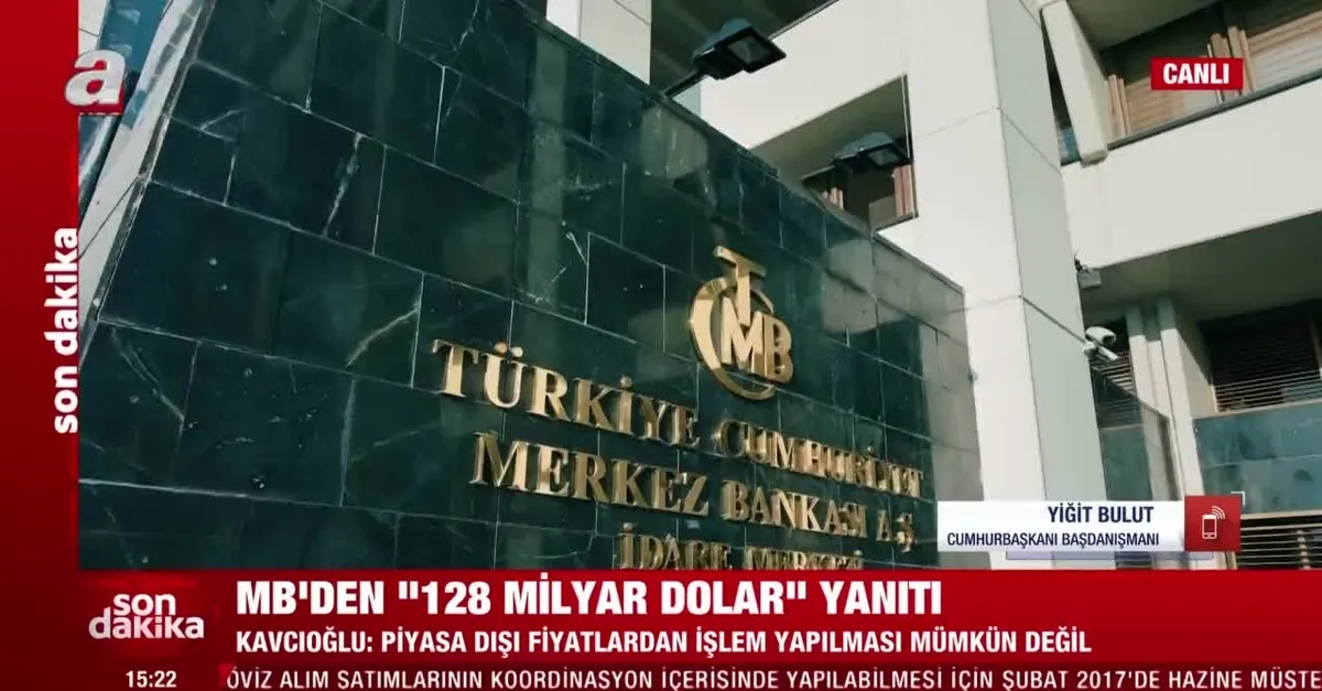 SON DAKİKA: Merkez Bankası Başkanı Prof. Dr. Şahap Kavcıoğlu'nun 128 milyar dolar açıklamasını değerlendiren Yiğit Bulut: Bir üst akıl kurumlarımızı itibarsızlaştırmaya çalışıyor