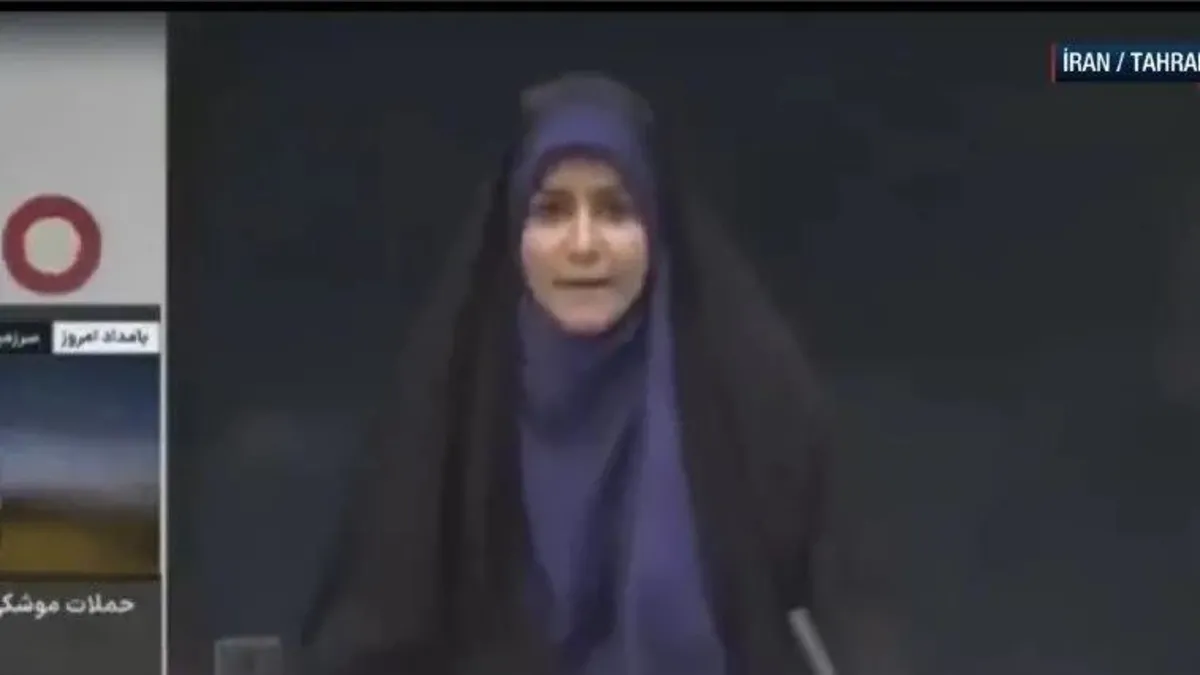 İsrail'in saldırısına canlı yayında yakalanan spiker Sahar Emami, direnişin sembolü haline geldi
