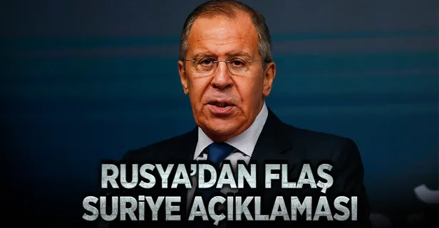 Rusya'dan flaş Suriye açıklaması