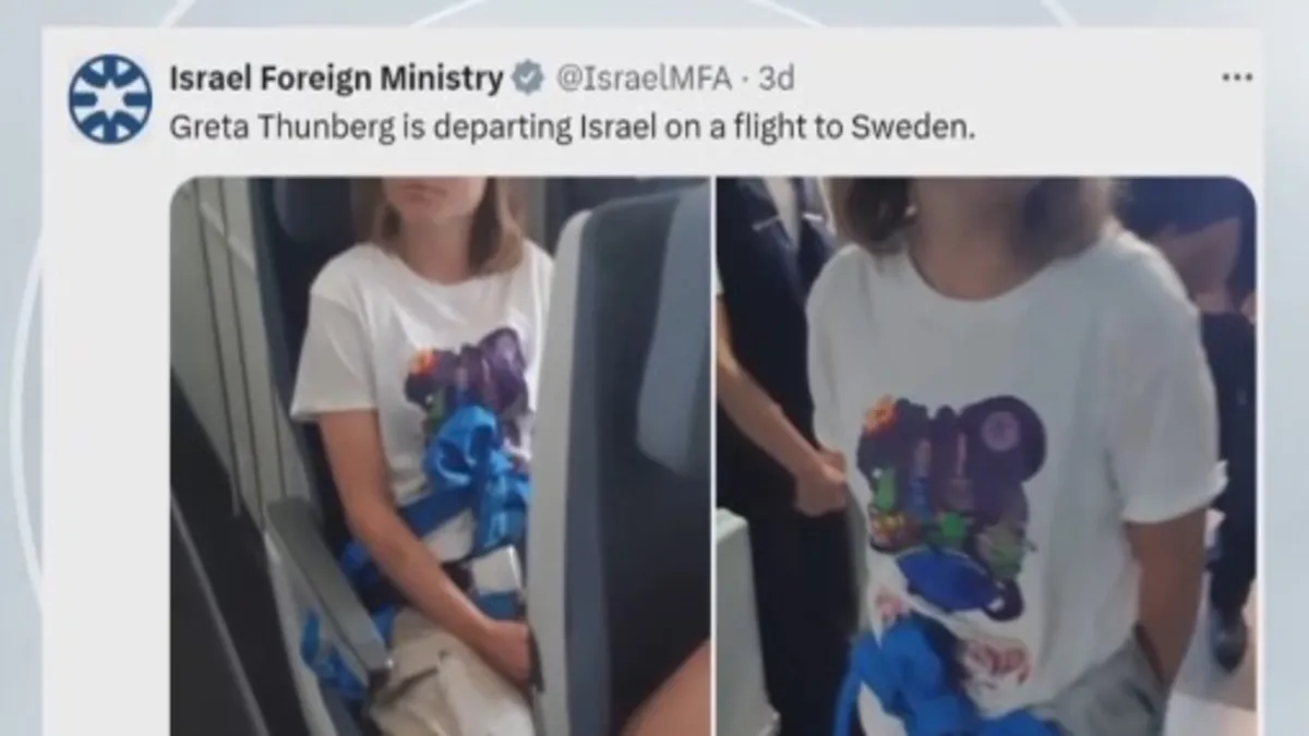 Thunberg İsveç’e sınır dışı edildi