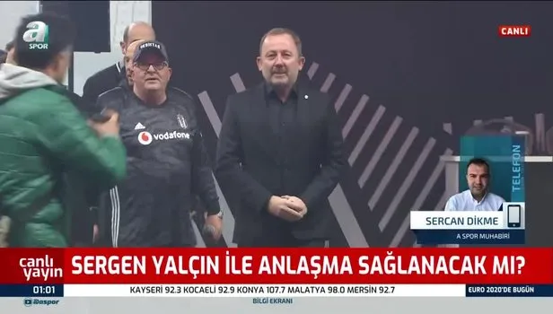 Sergen Yalçın Beşiktaş ile anlaşma sağlanacak mı?