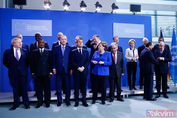 Berlin'deki zirvede Başkan Erdoğan rüzgarı - 34