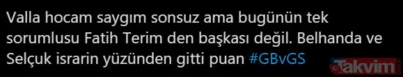 Galatasaray taraftarından Fatih Terim'e büyük tepki: Sorun Levent hocada değilmiş - 42