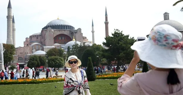 İstanbul temmuzda son 10 yılın turist rekorunu kırdı