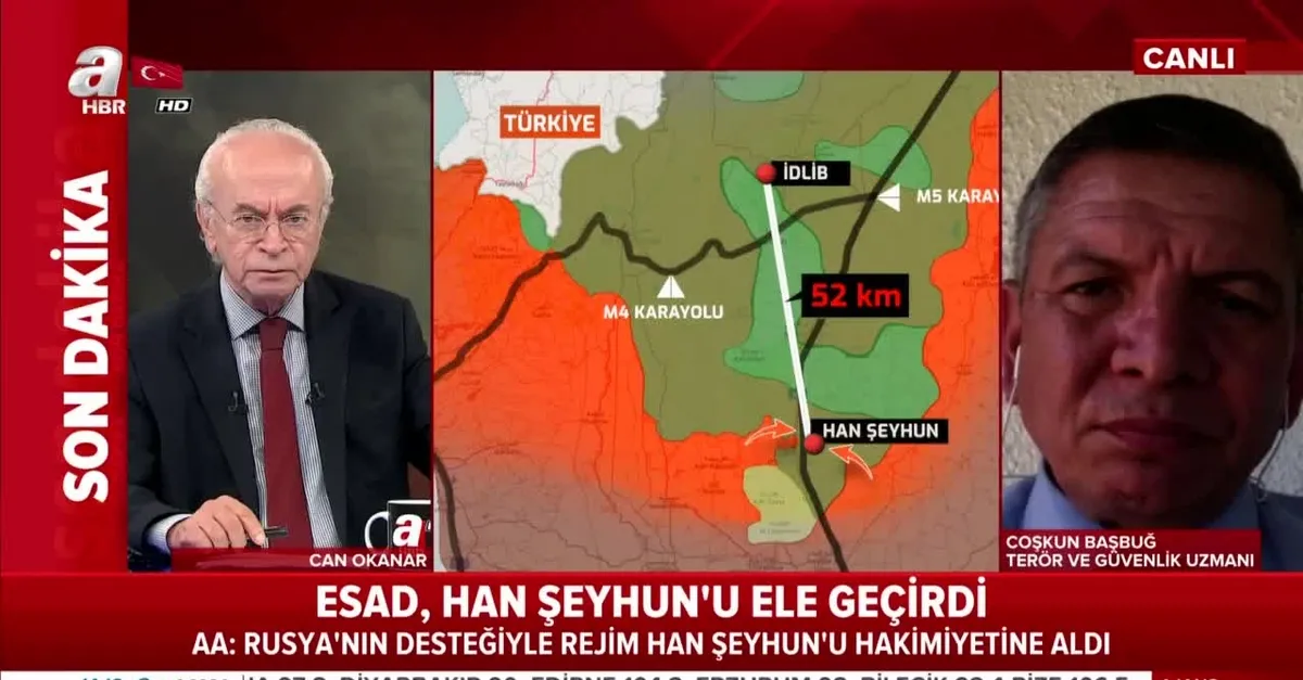 Esed, Han Şeyhun'u ele geçirdi
