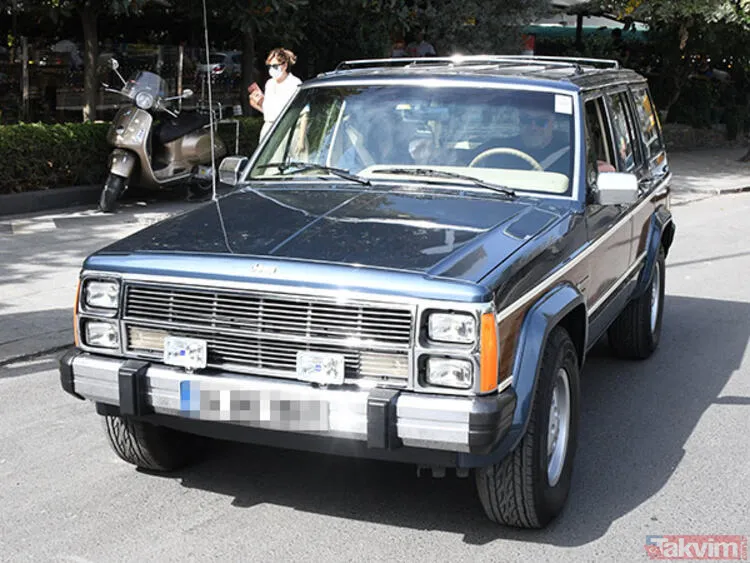 Beyazıt Öztürk eski bir cipte görüldü! 51 yaşındaki White'ın arabası ...