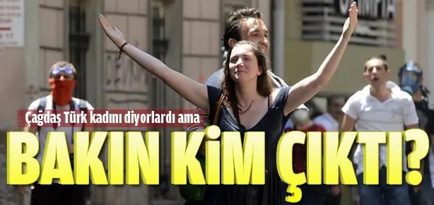Çağdaş Türk Kadını dediler  Amerikalı çıktı!