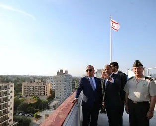 Dışişleri Bakanı Mevlüt Çavuşoğlunun KKTC ziyareti Rumları çıldırttı!