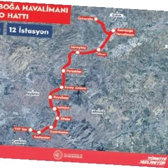 Esenboğa metrosunda ilk kazma vuruluyor