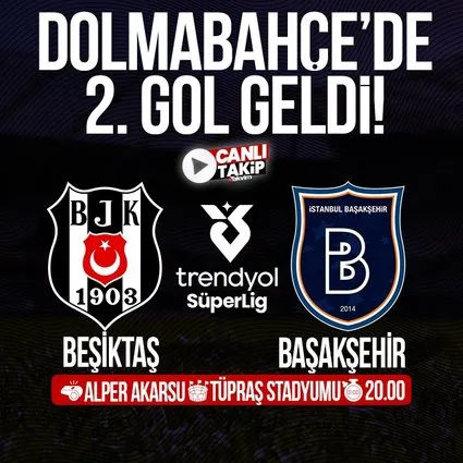 Beşiktaş - Başakşehir | CANLI