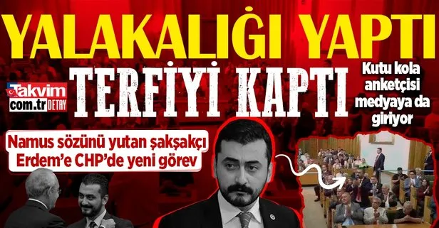 Kemal Kılıçdaroğlu’nu ayakta alkışladı terfiyi kaptı! Namus sözünü yutan Eren Erdem’e CHP’de yeni görev