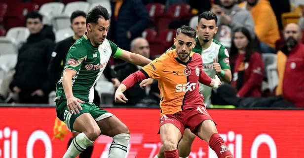 Cimbom'a kart piyangosu! Galatasaray - Konyaspor: 0-0 | MAÇ SONUCU