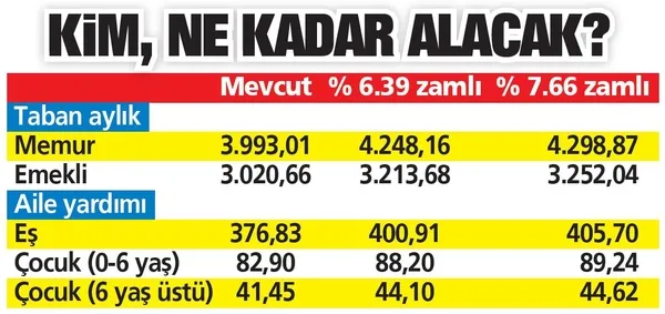 Temmuz'da yüzde 6.39 zam: En düşük emekli maaşı 3213 TL olacak-12