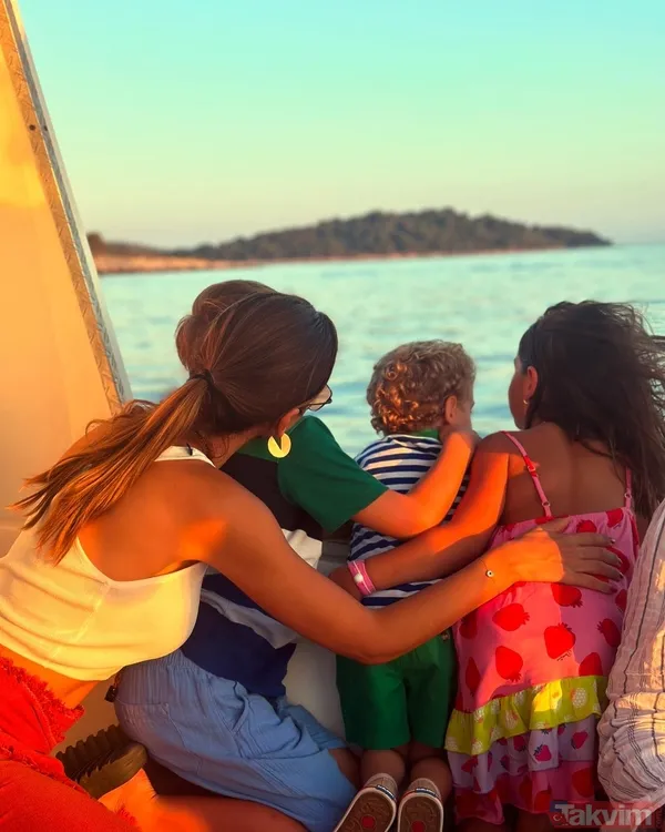 Neslişah Alkoçlar tatilden paylaştı! Milyoner Aile’ni yıldızı Engin Altan Düzyatan’ın çocuklarına bakın! İlk yorum baldızdan... - 17