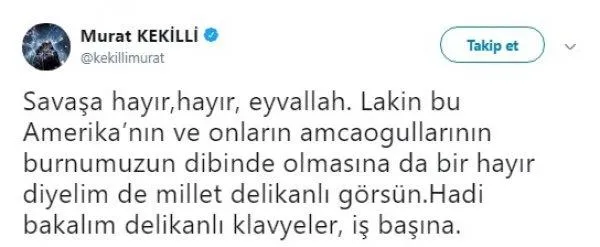 Murat Kekilli: Zulmün olduğu yerde tarafsızlık hainliktir-1
