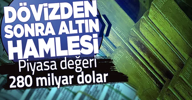Yastık altındaki 280 milyar dolar değere sahip 5 bin ton altın ekonomiye kazandırılacak