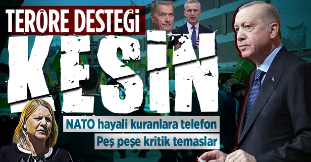Son dakika: Başkan Recep Tayyip Erdoğan'dan NATO diplomasisi! Andersson, Niinistö ve Jens Stoltenberg ile görüştü