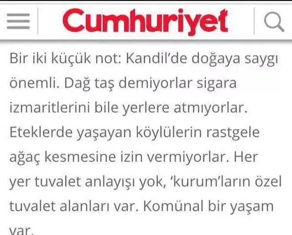 PKK'ya methiyeler düzen Cumhuriyet Gazetesi; Ensar, TÜRGEV ve TÜGVA gibi vakıfları terör örgütü gibi göstermeye çalıştı-3