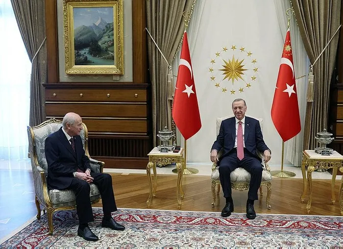 Son dakika: Başkan Erdoğan ile MHP Genel Başkanı Bahçeli görüştü! Gündem Gazze...-2