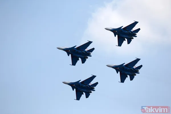 Rus Şövalyeleri TEKNOFEST'te! Su-30 pilotlarının gösteri uçuşu nefes kesti - 21