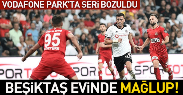 Beşiktaş evinde mağlup