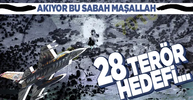 SON DAKİKA: MSB: Irak'ın kuzeyinde Asos bölgesinde 28 terör hedefi hava harekatıyla imha edildi